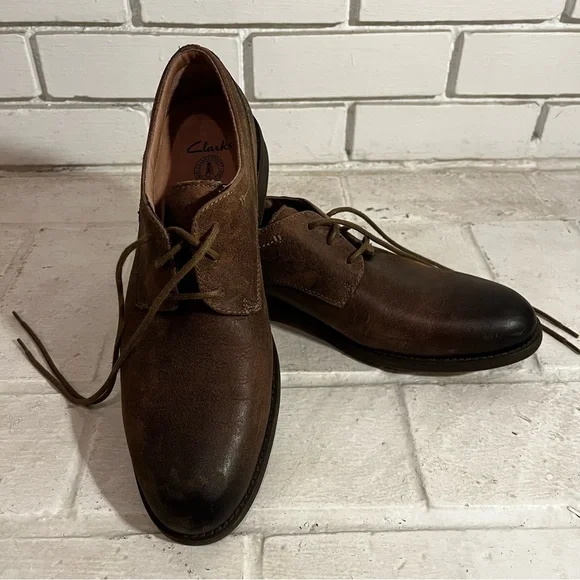Clarks | Shoes | Clarks Mens Brown Soft Cushion With 